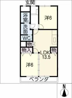 ラピュタ【3階】の間取り