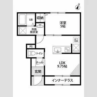 リーブルファイン本神戸【1階】の間取り