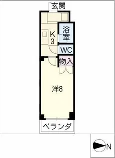 グランシャリオ【3階】の間取り