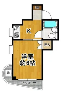 グレース泉尾【3階】の間取り