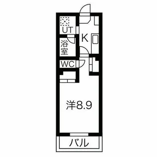 イースタンヒルズ八事【9階】の間取り