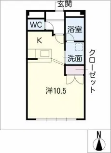セルリアン・クオーレ【4階】の間取り