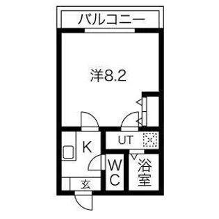 リブレア豊Ⅱ【2階】の間取り