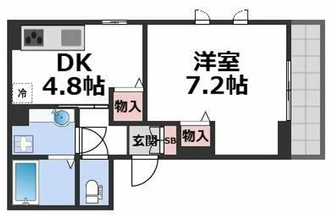win寿【1階】の間取り