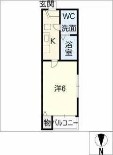 TAKINO HOUSE伏屋【1階】の間取り