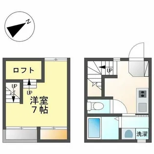 Cerisier【1階】の間取り