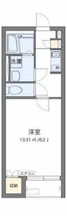 レオネクストひまわり【2階】の間取り