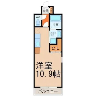 コート新栄【7階】の間取り