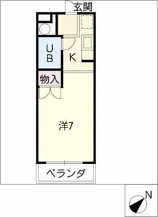 ヴィラマルミ【3階】の間取り