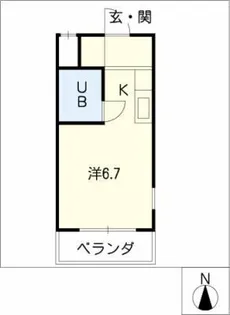 レジオンSECOND【3階】の間取り