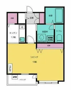 エトワール佐藤【4階】の間取り