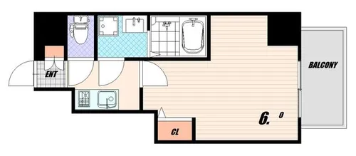 セオリー神戸ウエストゲート【2階】の間取り