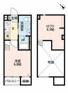 シーニュ金岡【2階】の間取り