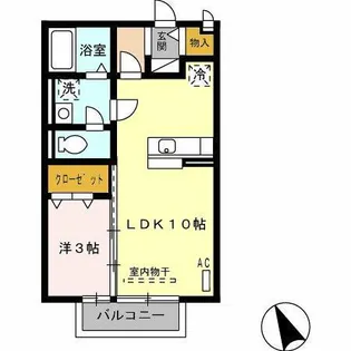 パテル・ヴィオラ【2階】の間取り