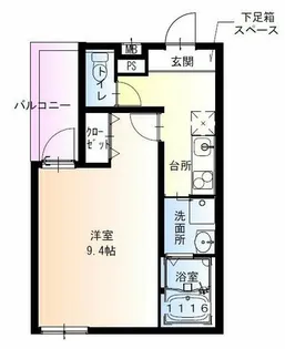 フジパレス今川駅東Ⅰ番館【1階】の間取り