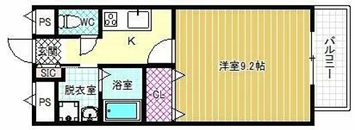 アムールヴィラ大塚【1階】の間取り