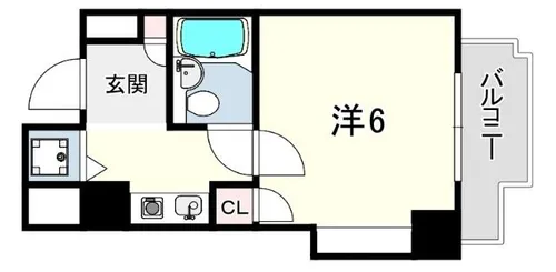EPTA神戸祇園【4階】の間取り