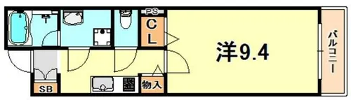 プランドール森南【2階】の間取り