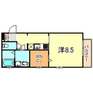 カーサヴィオーラ【2階】の間取り