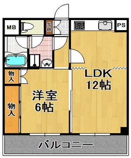 大正メゾン【3階】の間取り