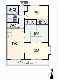 SANTA PLACE K2【1階】の間取り