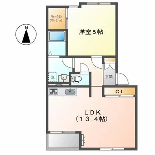 アニバーサリー【2階】の間取り