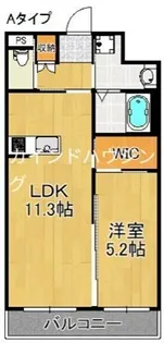 エバーリンク【3階】の間取り