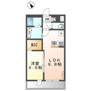 エーデルハイツ 吉身【2階】の間取り