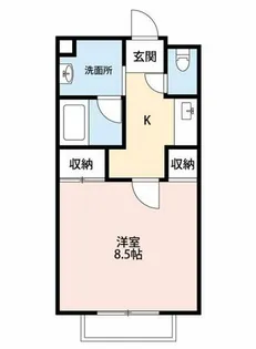 パークサイド相生【1階】の間取り