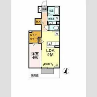 AXIS A【1階】の間取り