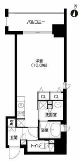 アーバネックス北浜【15階】の間取り