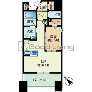 CLUB赤坂レジデンス【12階】の間取り