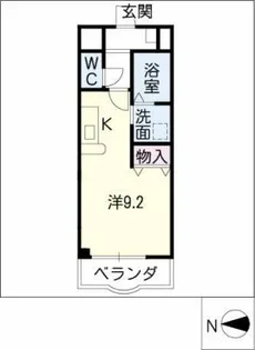 リーベンヒルズ【1階】の間取り