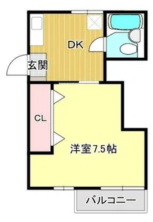ウイズ高屋【2階】の間取り