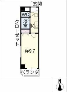BREEZE・K【4階】の間取り