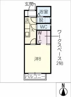 ビオロマーネ【3階】の間取り