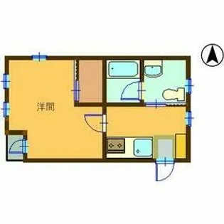 NOVEL KUROKAWA【2階】の間取り