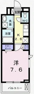 ドルチェ細江【3階】の間取り