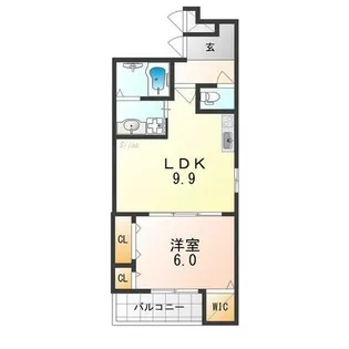 大阪府松原市天美東8丁目【アパート】の間取り