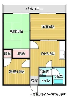 白土コーポ【101号室】の間取り