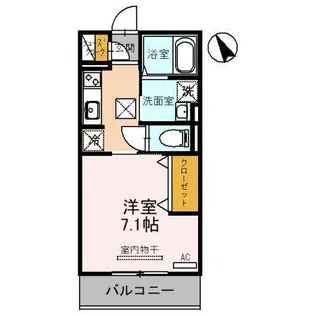 チェリーブロッサム勝部 勝部4丁目【1階】の間取り