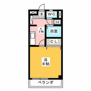 East Landmark【1階】の間取り