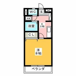 East Landmark【3階】の間取り