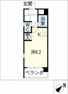 宮町FLAT【3階】の間取り