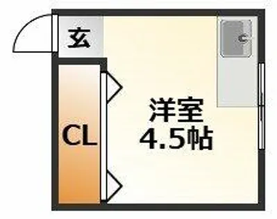 大阪府大阪市東淀川区下新庄5丁目【アパート】の間取り