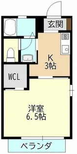 ボナールⅡ【2階】の間取り