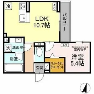 Unora【3階】の間取り