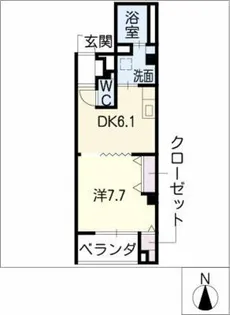 イル ボッロ【3階】の間取り