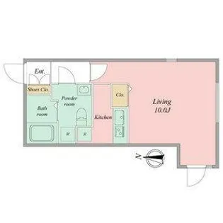 Branche桜山【1階】の間取り
