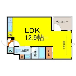 COZY徳川園【4階】の間取り